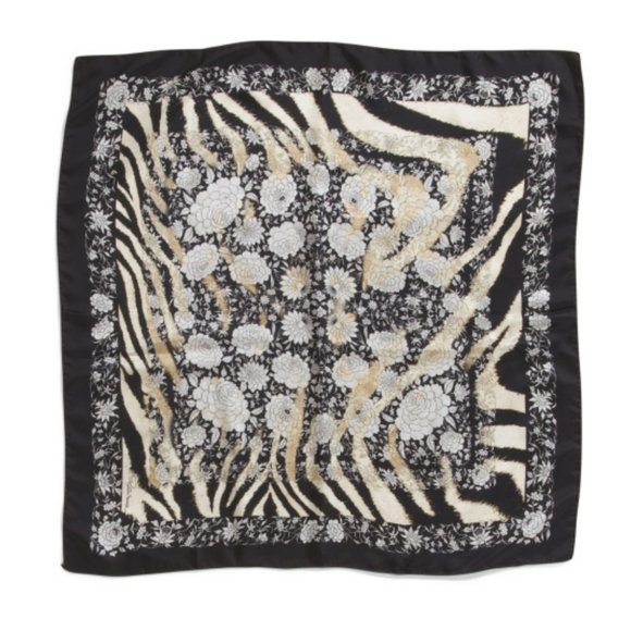 New Roberto Cavalli Silk Scarf - Picture 1 of 9
